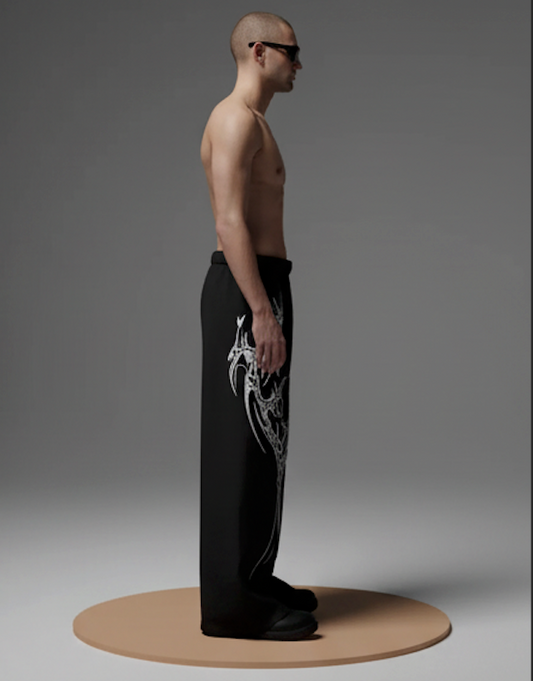THE VENOM SPINE UNISEX BAGGY PANTS | ALTR
