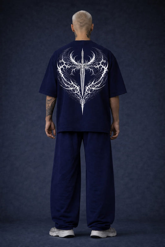 Switchblade Coord Set – Navy Gothic Streetwear