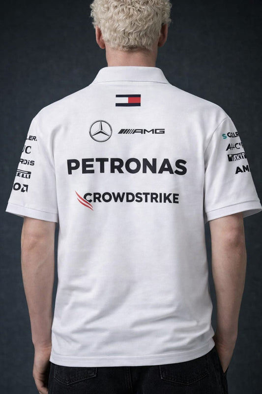 Petronas White Polo