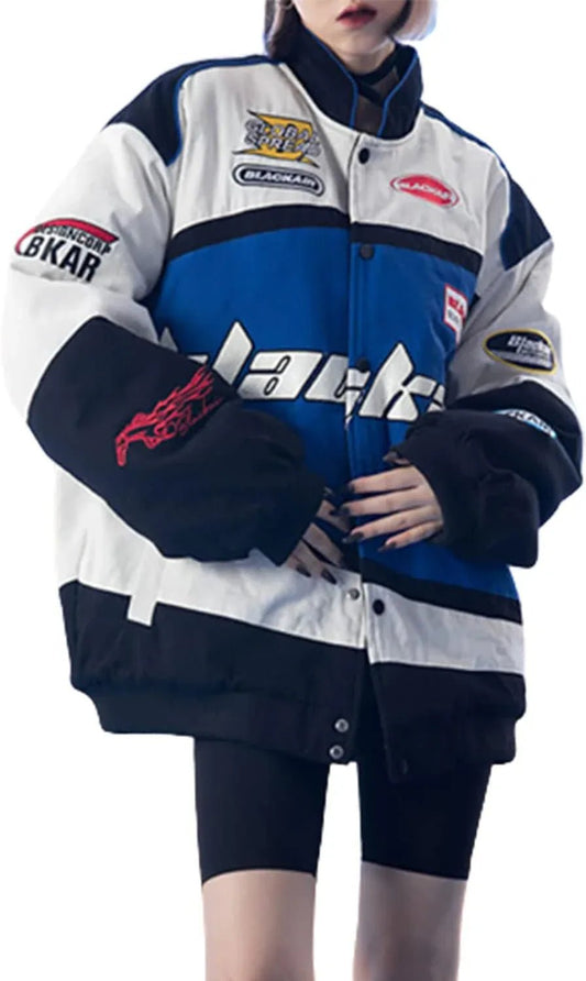 Black Air Racer Blue Womens' Jacket - ALTR