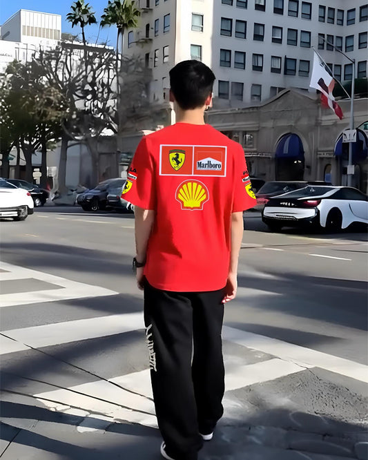 Ferrari F1 Racing T-Shirt – ALTR Style for Ferrari Fans - ALTR