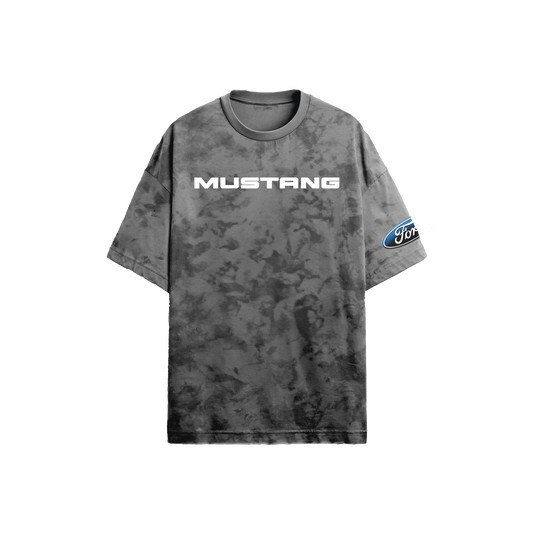 Ford Mustang Grey Acid - Wash T-Shirt - ALTR