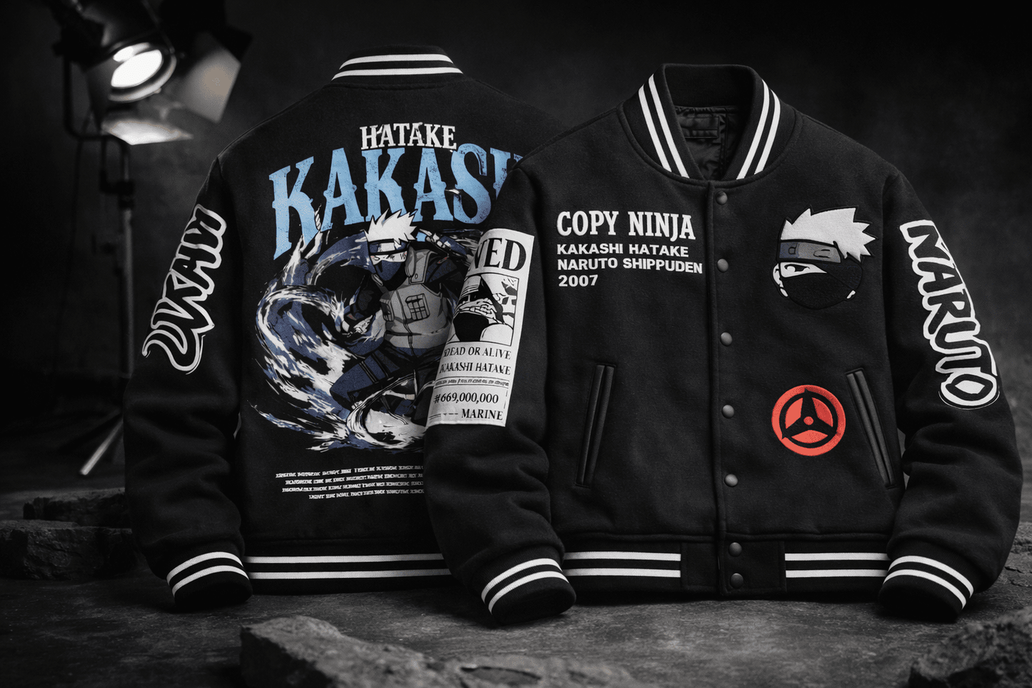 Hatake Kakashi Varsity Jacket – Ninja Edition - ALTR