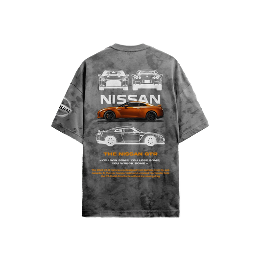 Nissan Grey Acid - Wash T-Shirt - ALTR