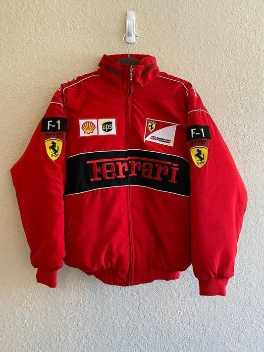 Red Ferrari F1 Unisex Jacket - ALTR