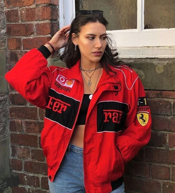 Red Ferrari F1 Womens' Jacket - ALTR