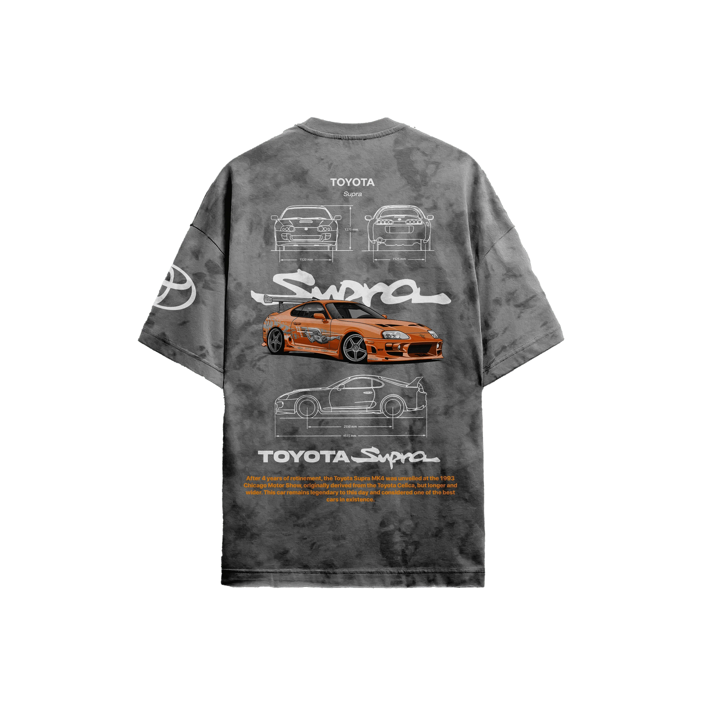 Supra Grey Acid - Wash T-Shirt - ALTR
