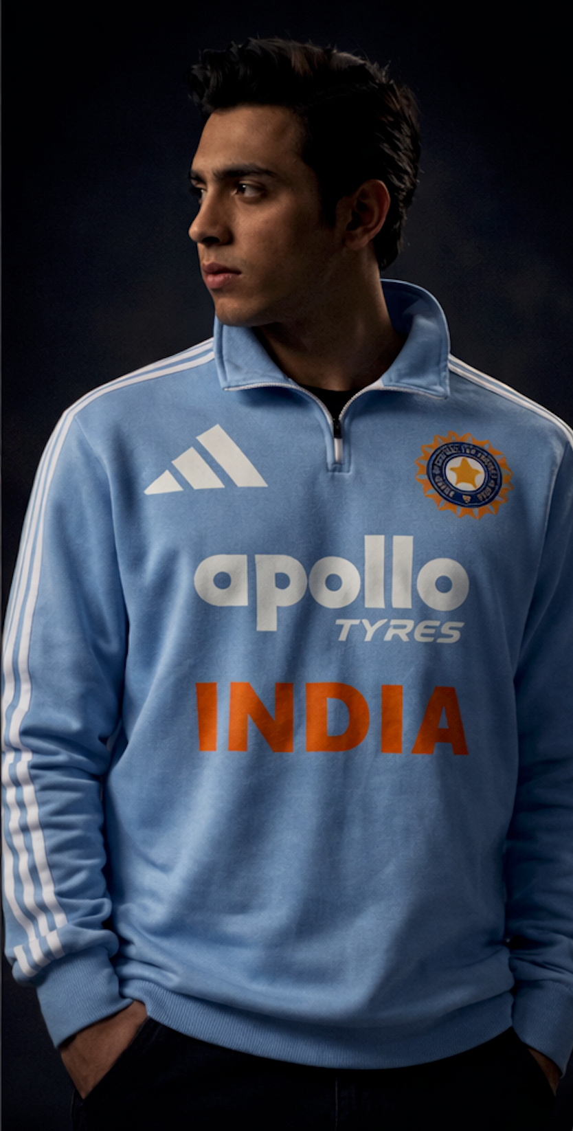 INDIAN CRICKET TEAM BLUE SWEATSHIRT | ALTR