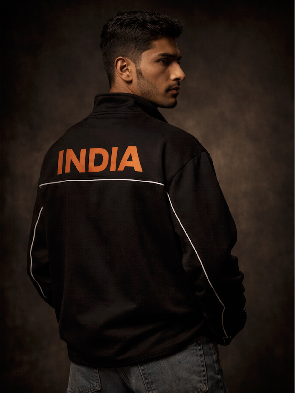 INDIAN CRICKET TEAM BLACK SWEATSHIRT | ALTR