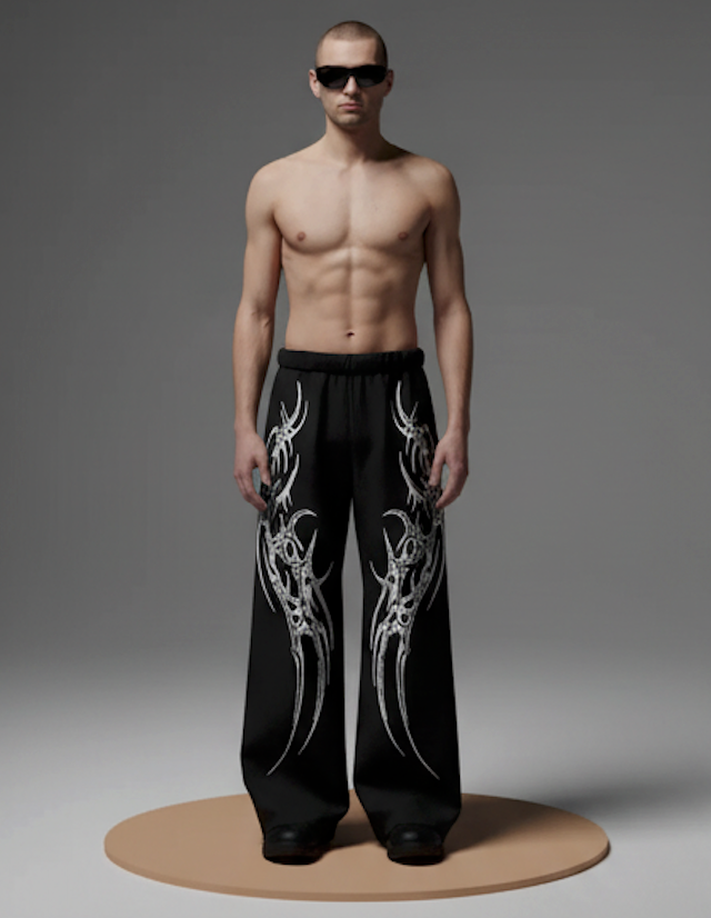 THE VENOM SPINE UNISEX BAGGY PANTS | ALTR