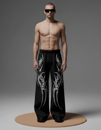 THE VENOM SPINE UNISEX BAGGY PANTS | ALTR