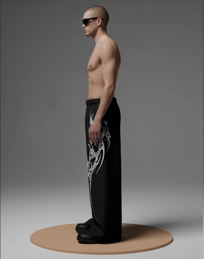 THE VENOM SPINE UNISEX BAGGY PANTS | ALTR