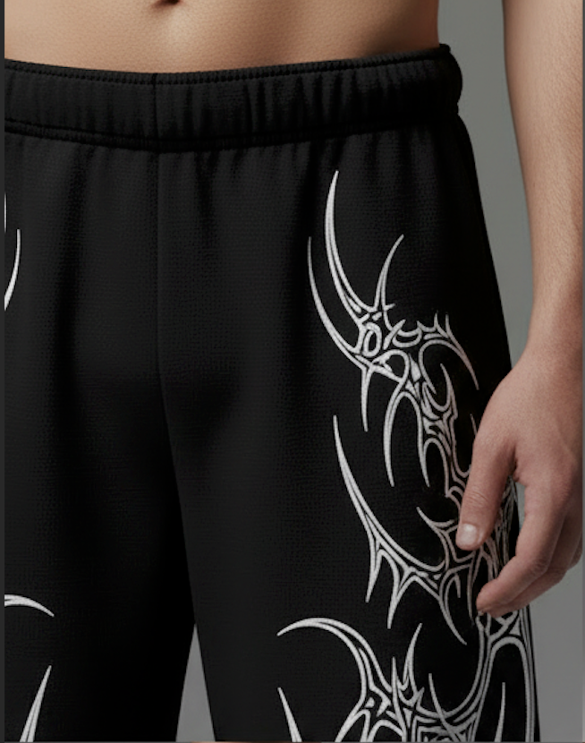 THE VENOM SPINE UNISEX BAGGY PANTS | ALTR