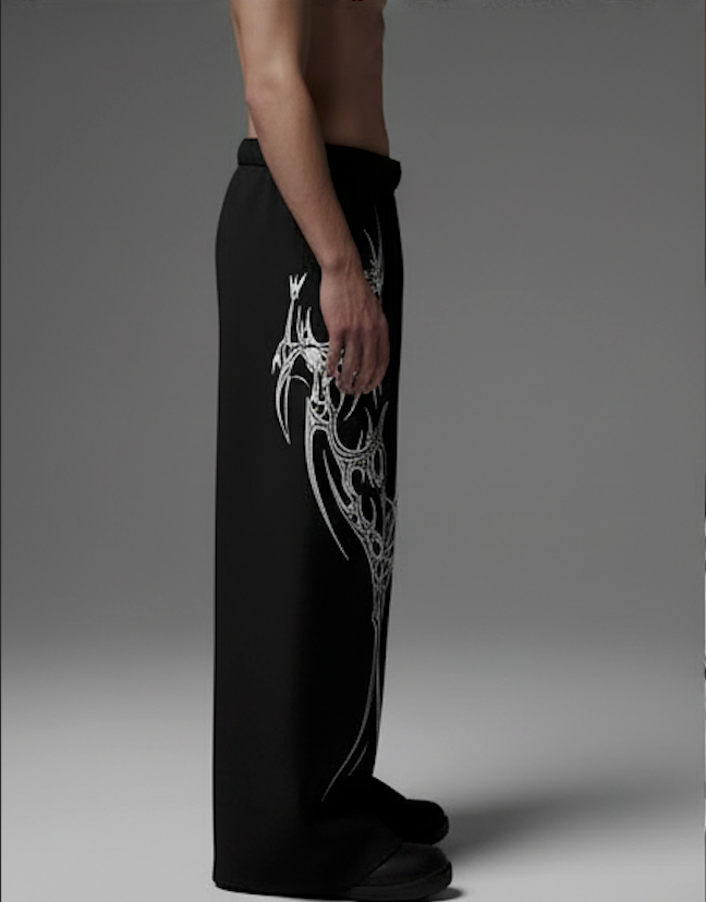 THE VENOM SPINE UNISEX BAGGY PANTS | ALTR