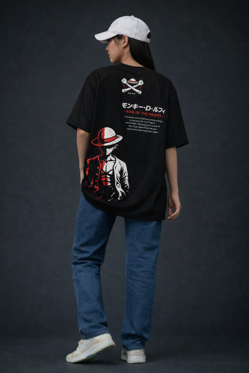 Luffy King Pirates Anime Tee