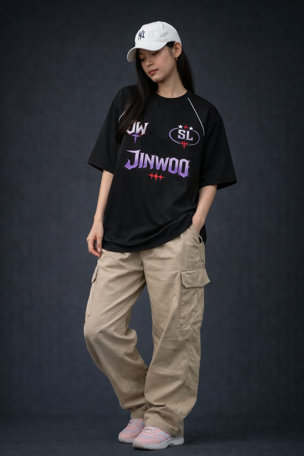 JINWOO Dark Street Anime Tee