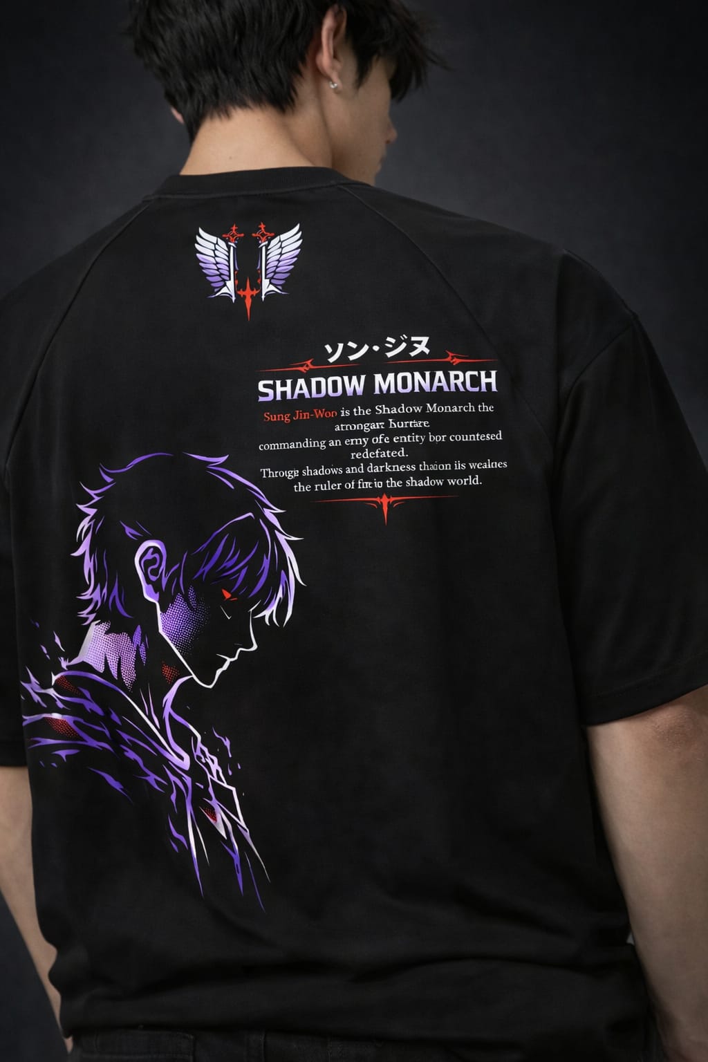 JINWOO Dark Street Anime Tee