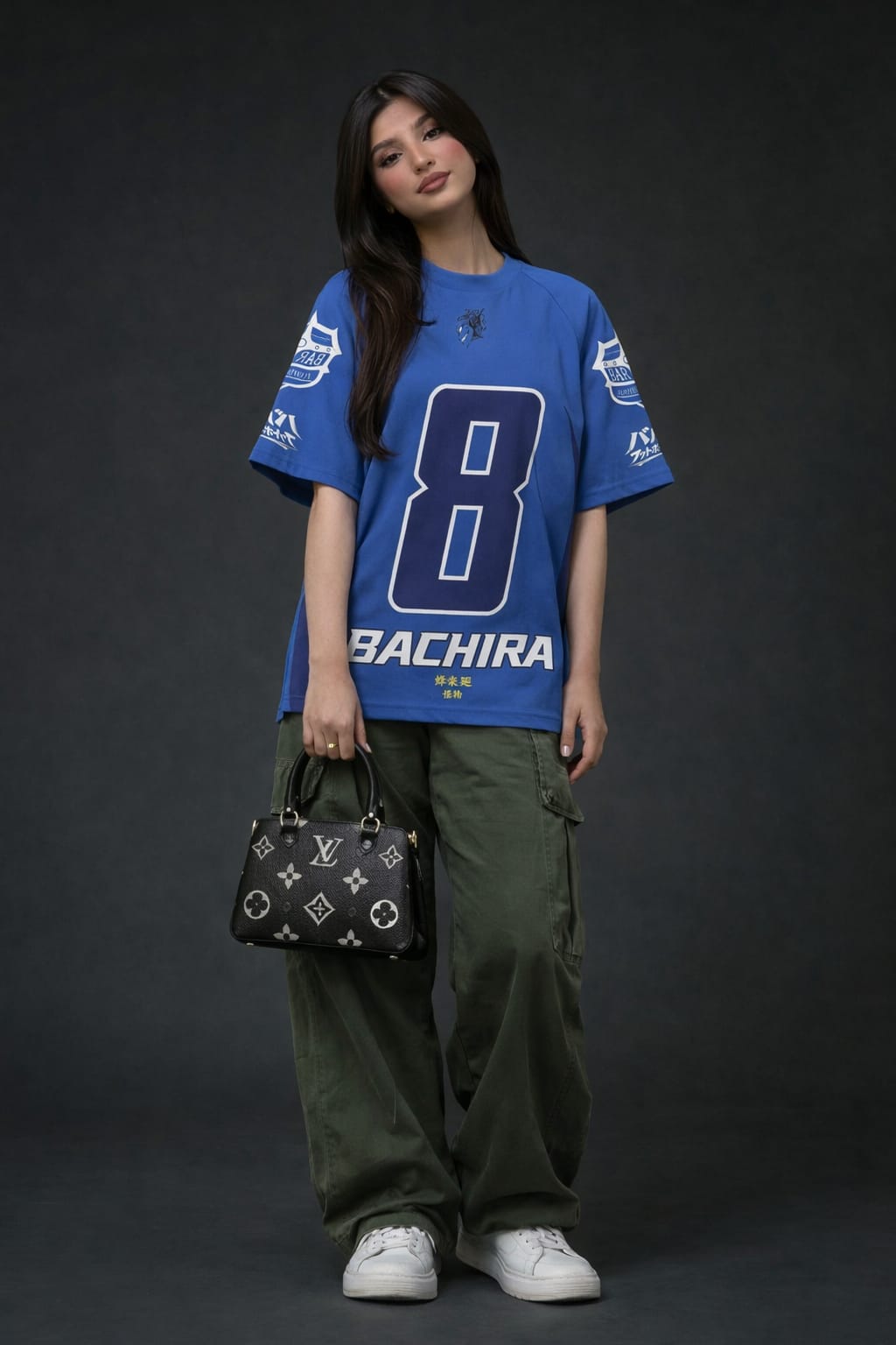 Bachira #8 Blue Anime Jersey