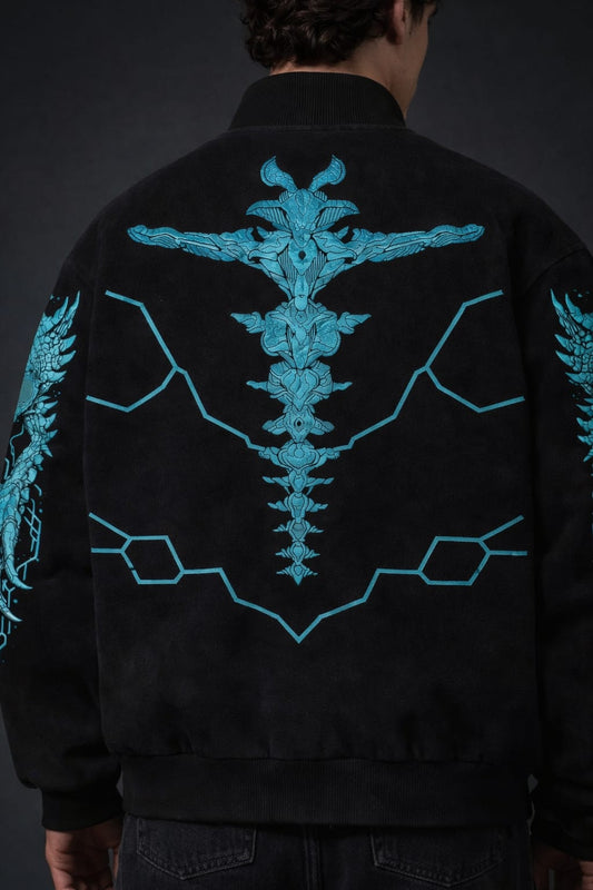 CNY Kaiju No.8 Black Jacket