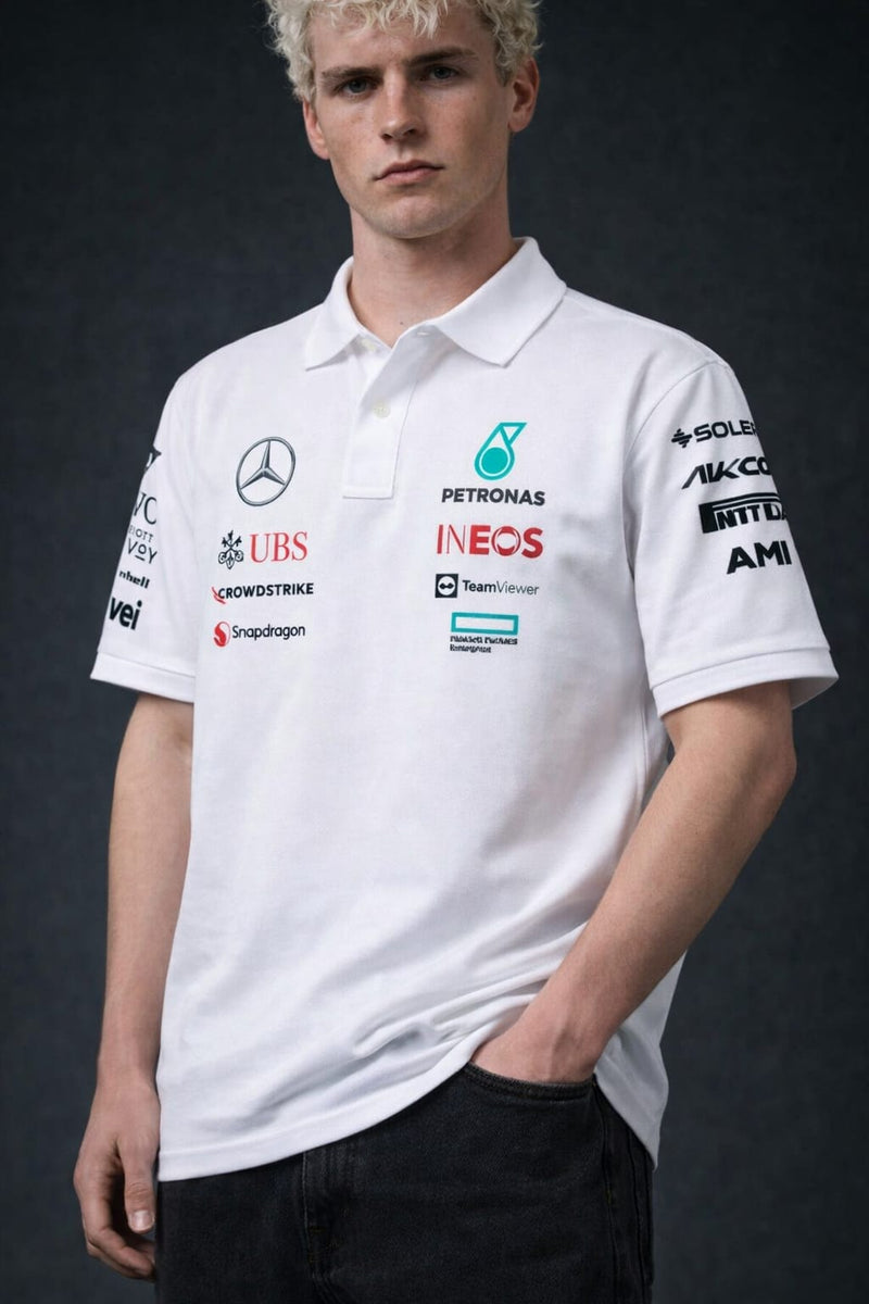 Petronas White Polo