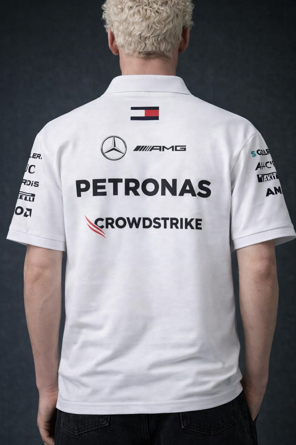 Petronas White Polo