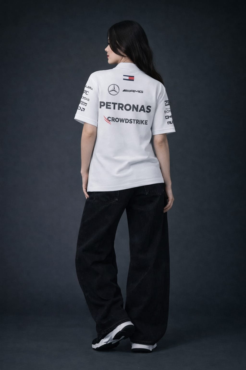 Petronas White Polo