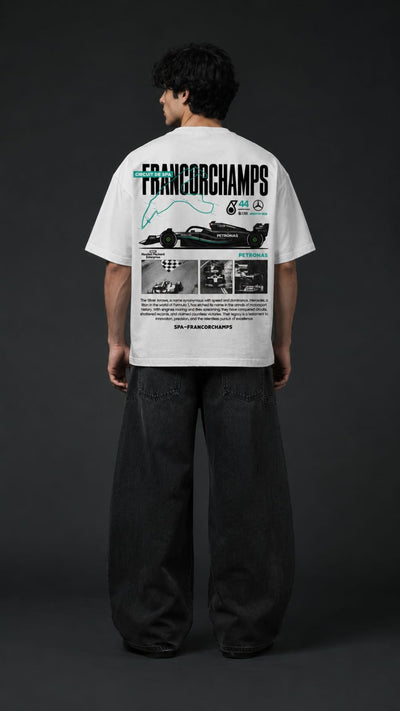 Spa Francorchamps White Tee