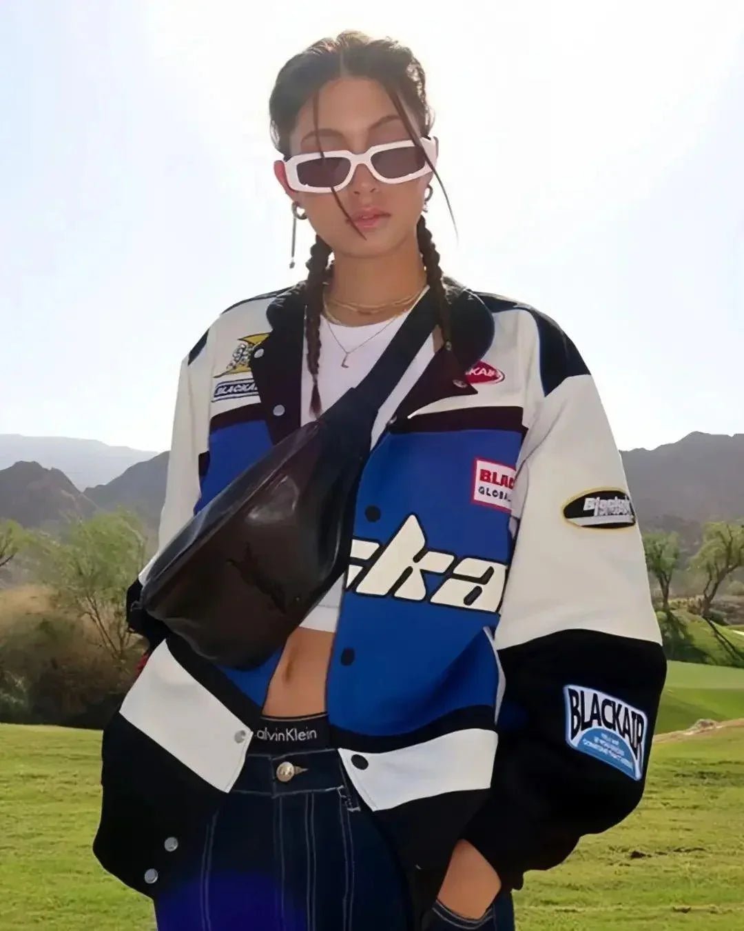 Black Air Racer Blue Womens' Jacket - ALTR