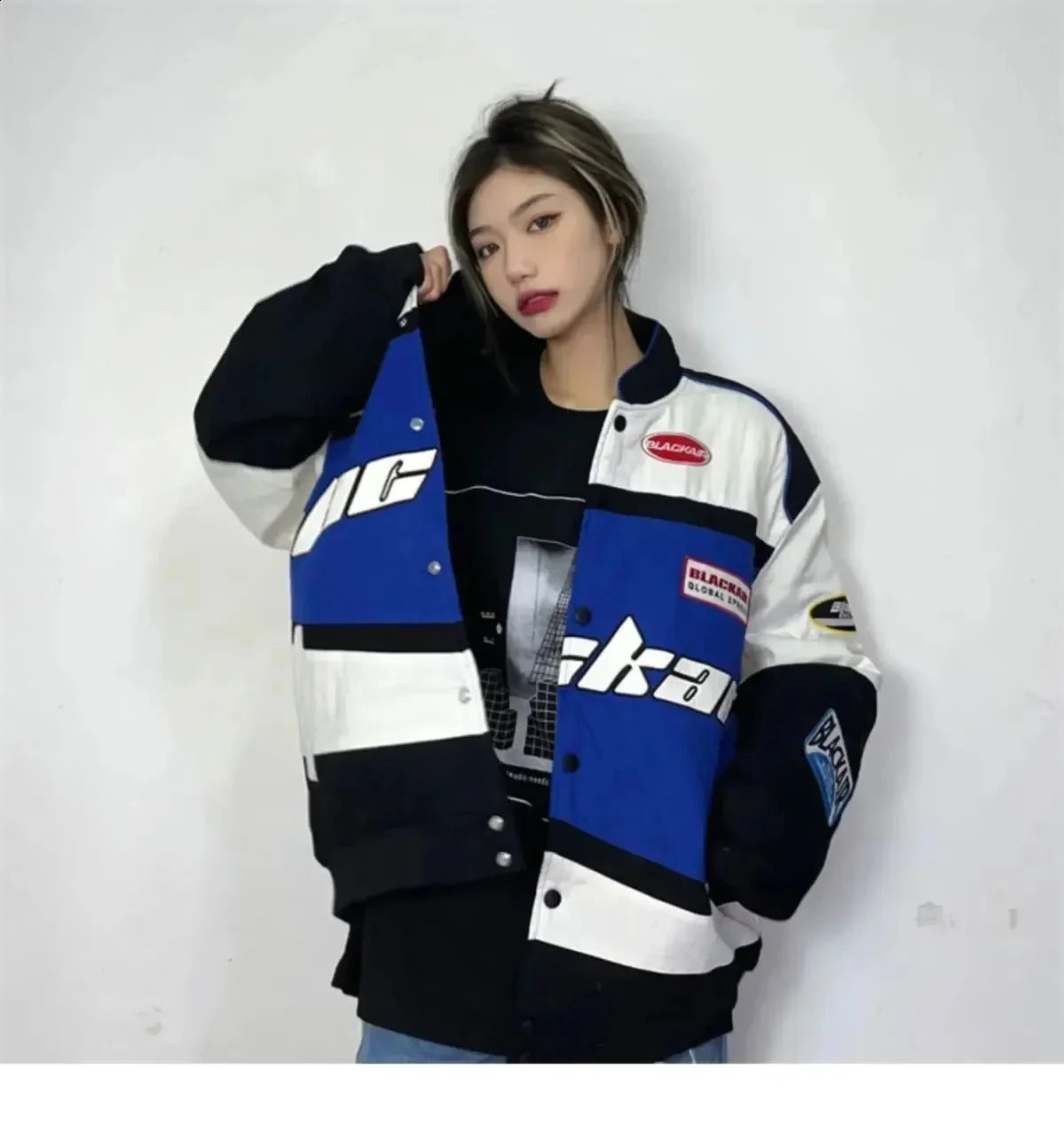 Black Air Racer Blue Womens' Jacket - ALTR