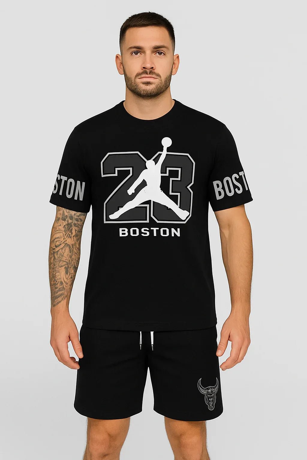 Boston 23 Co - ord Set – Streetwear Tee & Shorts - ALTR