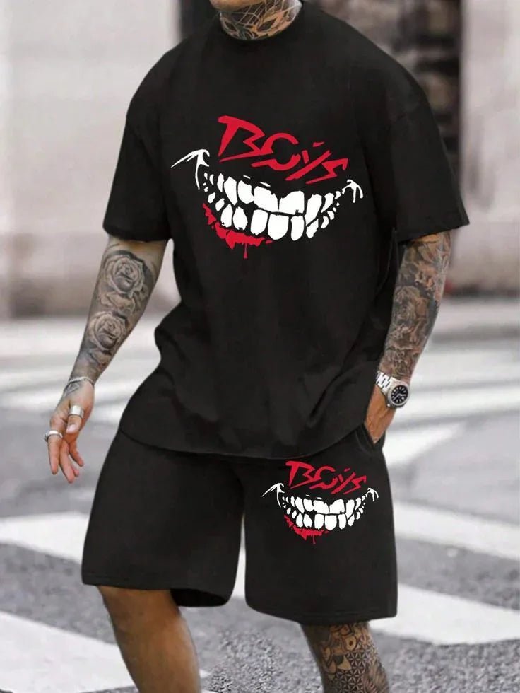 BOYS Grin Street Co - ord Set - Black - ALTR