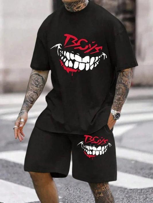 BOYS Grin Street Co - ord Set - Black - ALTR