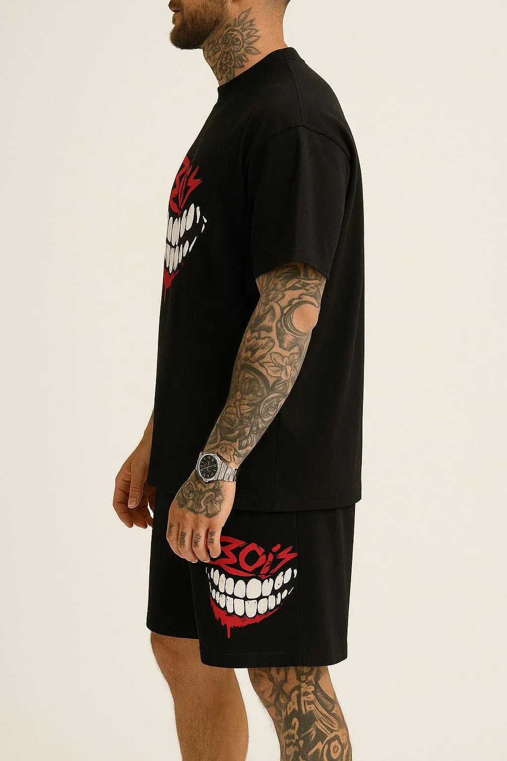 BOYS Grin Street Co - ord Set - Black - ALTR