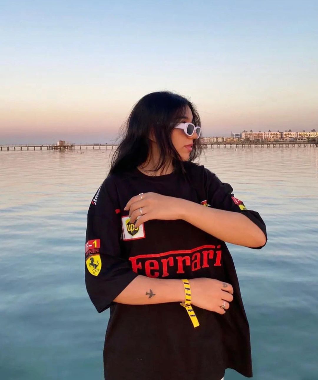 Ferrari oversized T-shirt stylish and Trendy | ALTR - ALTR