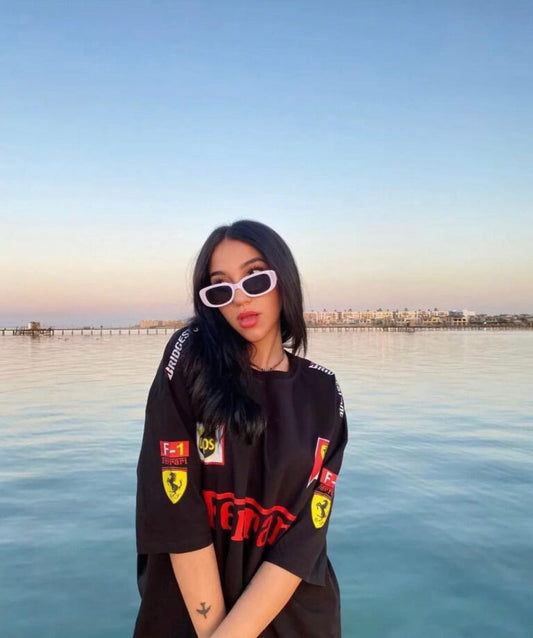 Ferrari oversized T-shirt stylish and Trendy | ALTR - ALTR