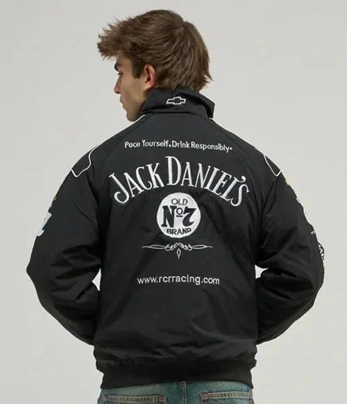 Jack Daniels Embroidered Premium Puffer Jacket - ALTR