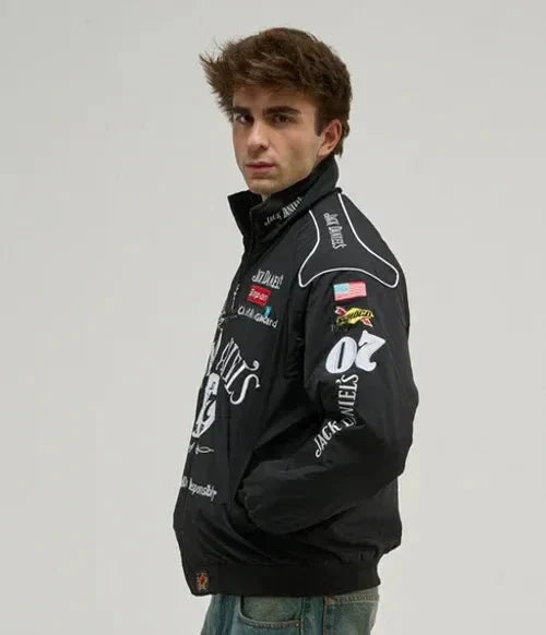 Jack Daniels Embroidered Premium Puffer Jacket - ALTR