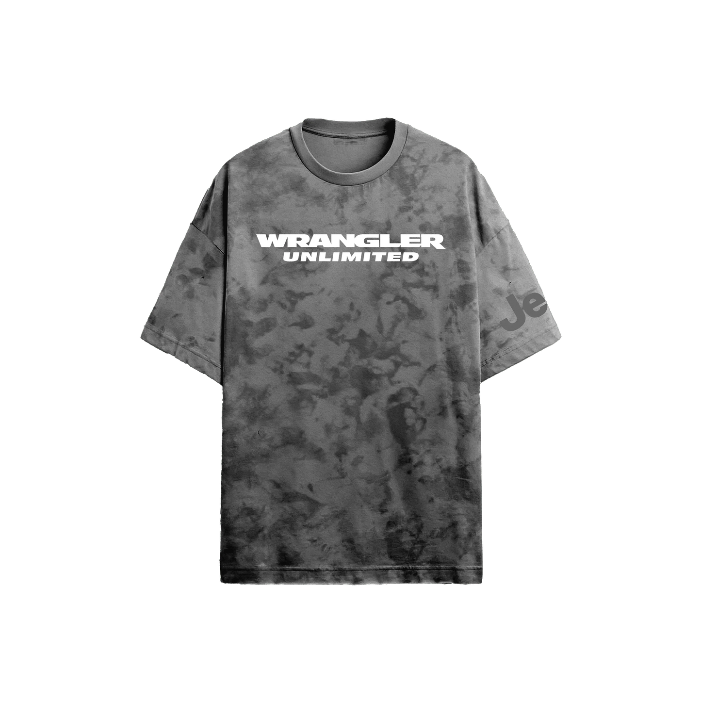 Jeep Wrangler Grey Acid - Wash T-shirt - ALTR