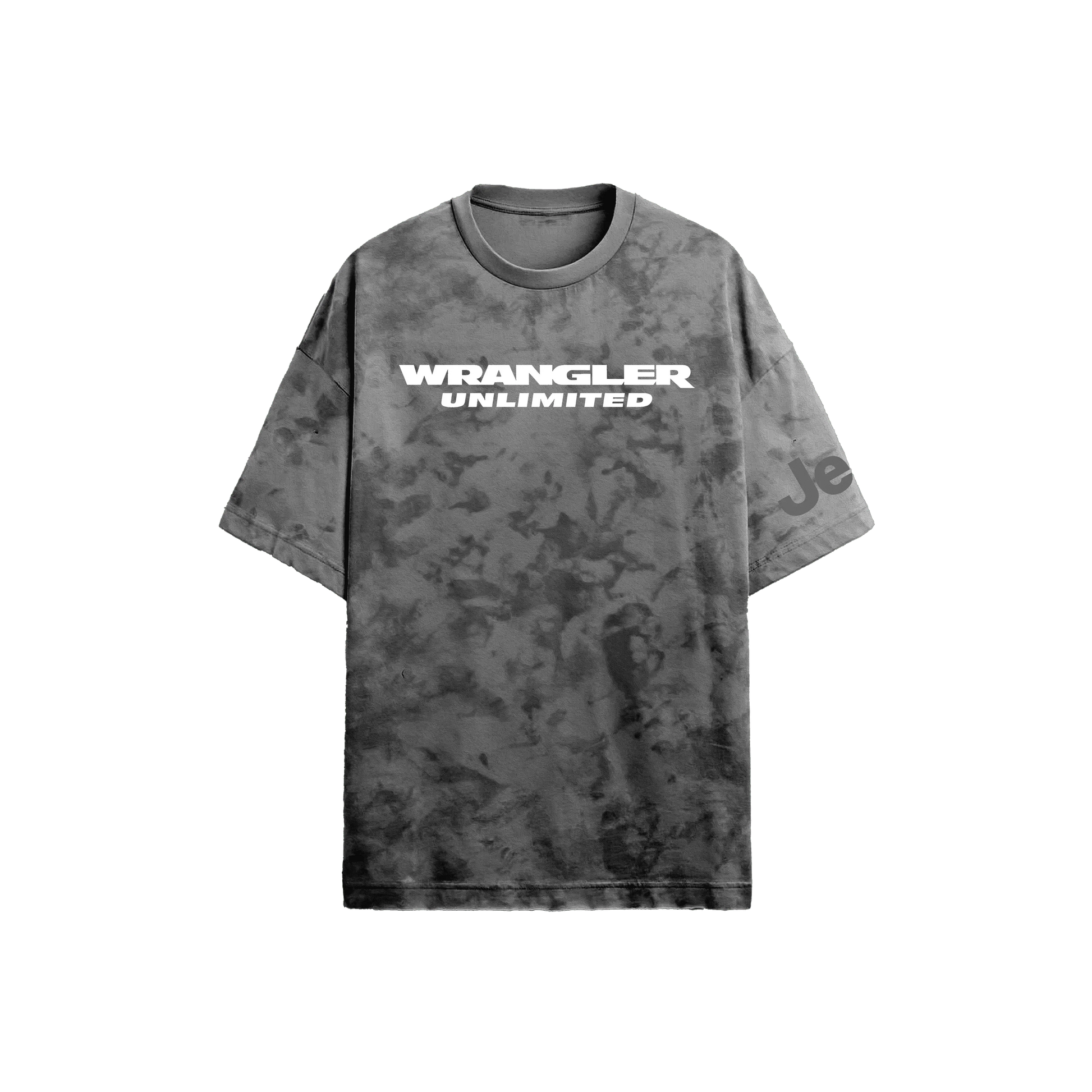 Jeep Wrangler Grey Acid - Wash T-shirt - ALTR