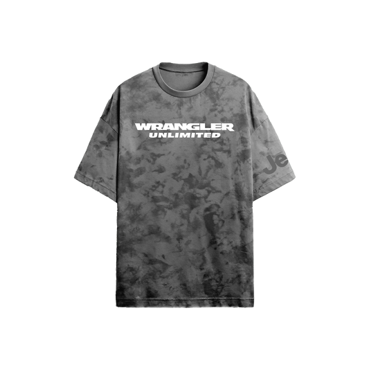 Jeep Wrangler Grey Acid - Wash T-shirt - ALTR
