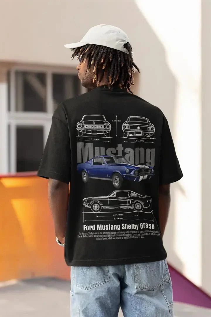 Oversize Mustang T-Shirt - ALTR