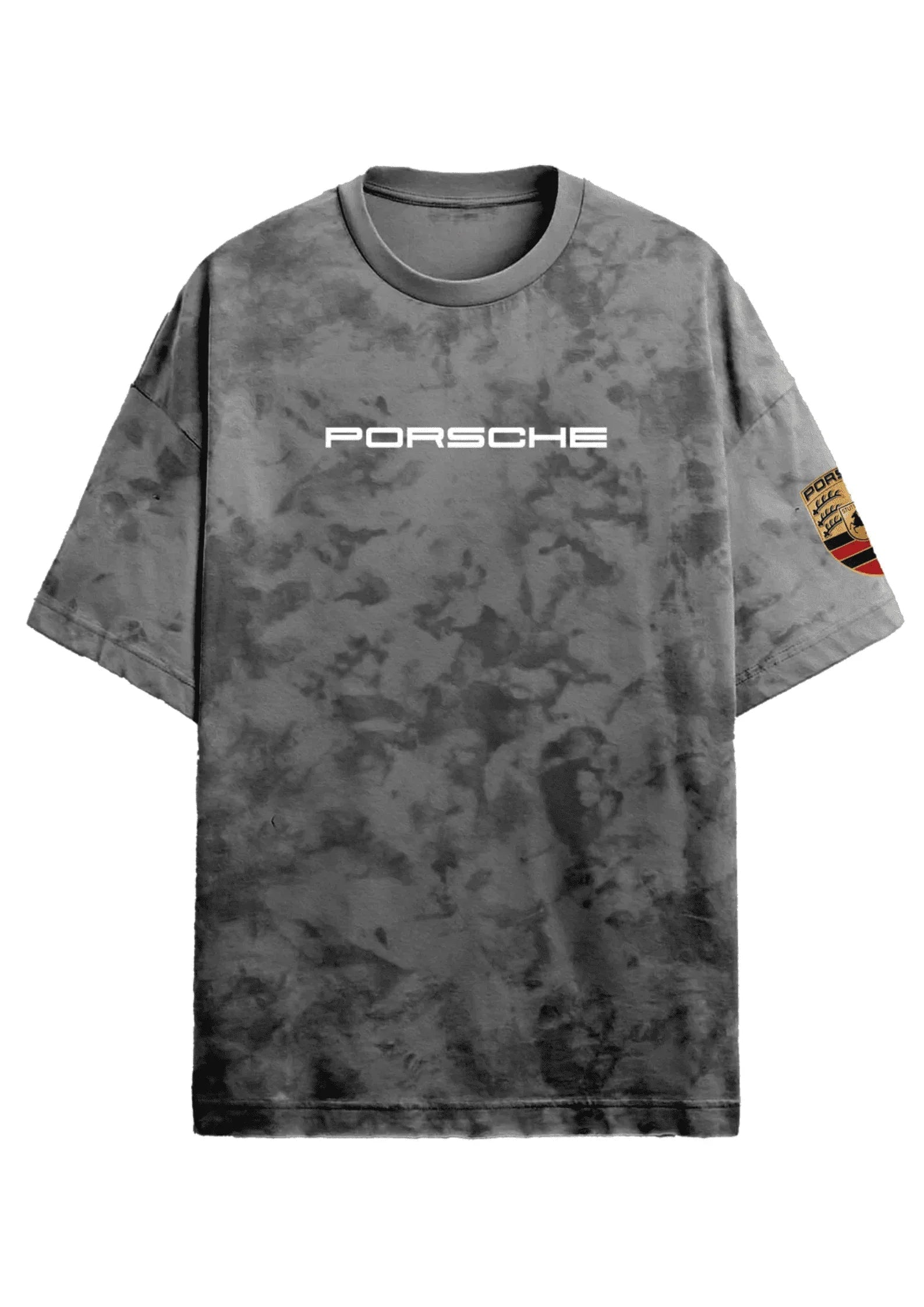 Porsche Grey Acid - Wash T-Shirt - ALTR