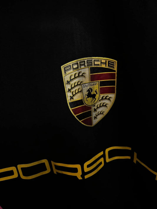 Premium Porsche Puffer Jacket Dynamic Black - ALTR