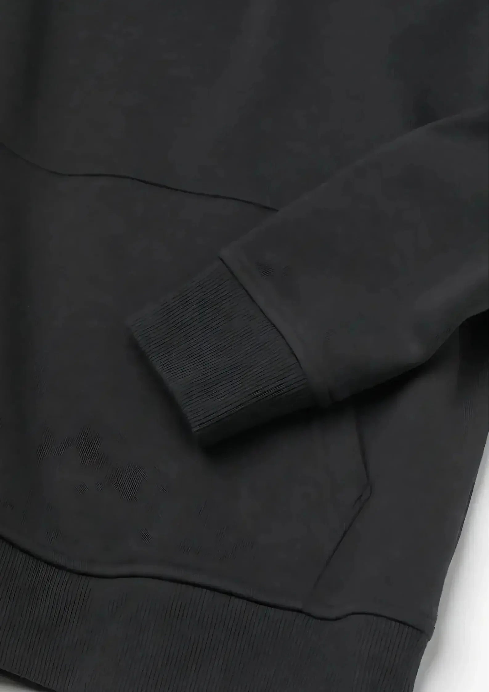 Premium Solid Black Hoodie - ALTR