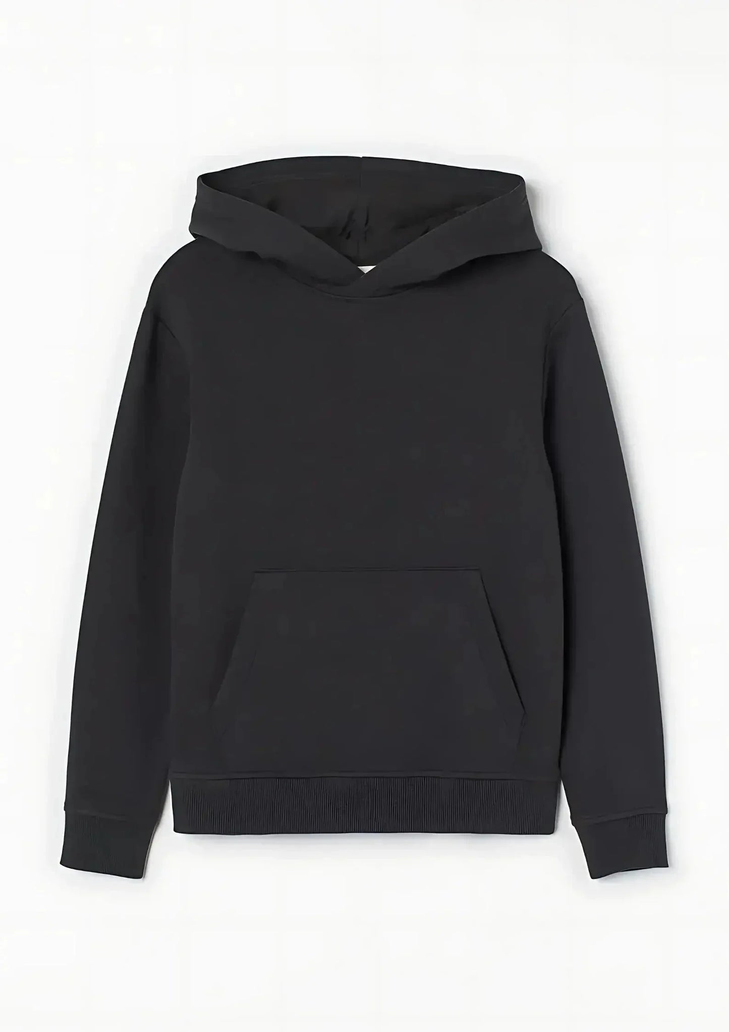Premium Solid Black Hoodie - ALTR