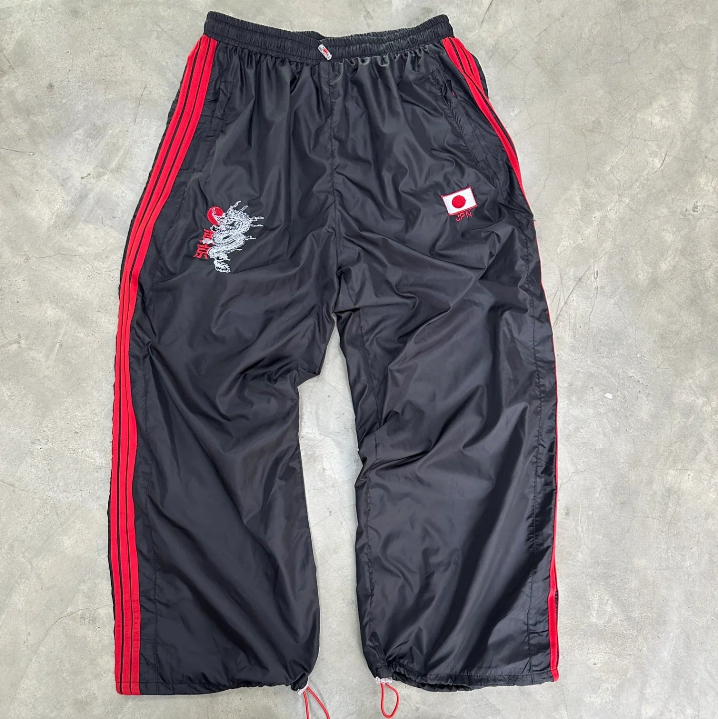 JPN Dragon Embroidered Unisex Trackpants | ALTR
