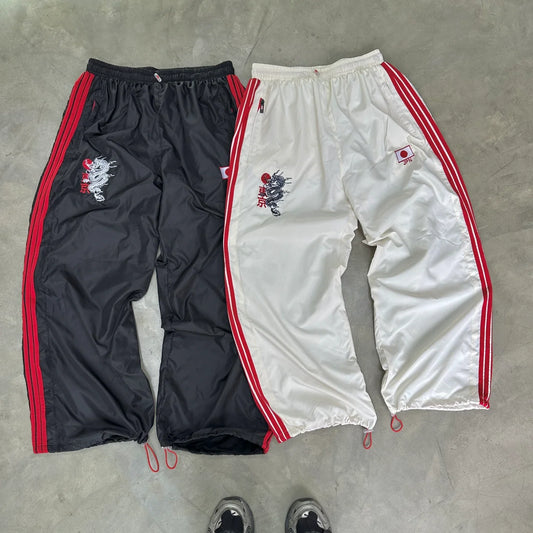 JPN Dragon Embroidered Unisex Trackpants | ALTR
