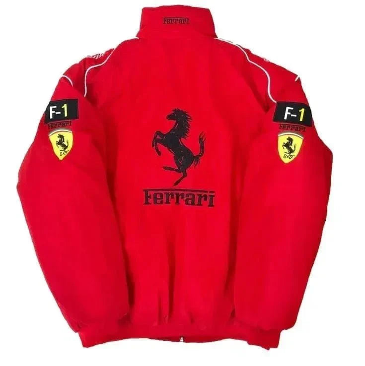 Red Ferrari F1 Unisex Jacket - ALTR