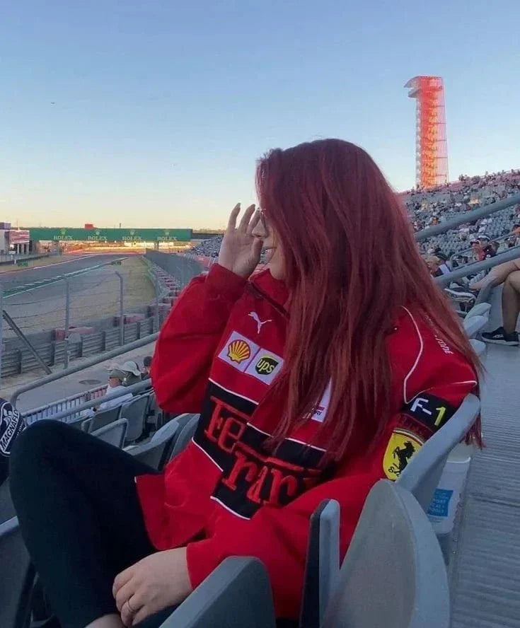 Red Ferrari F1 Womens' Jacket - ALTR