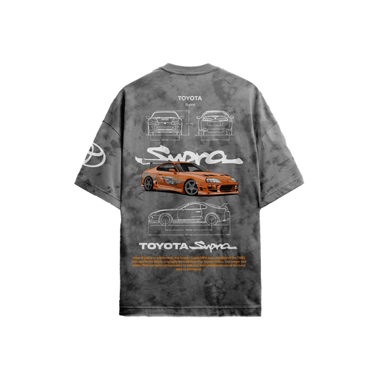 Supra Grey Acid - Wash T-Shirt - ALTR